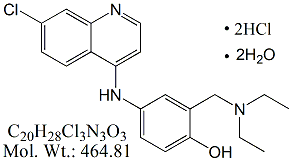 Amodiaquine Dihydrochloride Dihydrate